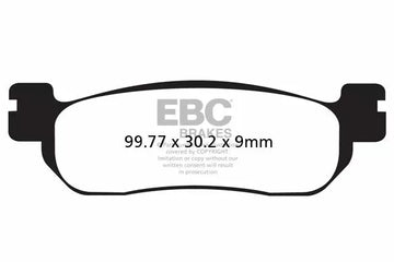Yamaha TT 600 R [EBC] - "TT" Sport Karbon Fusion brake pads