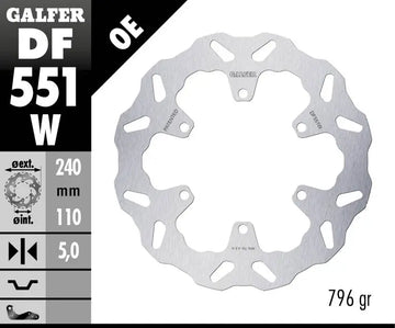 Royal Enfield CLASSIC 500 EFI Redditch Edition [2020] - BRAKE DISC FIXED WAVE – Image 2
