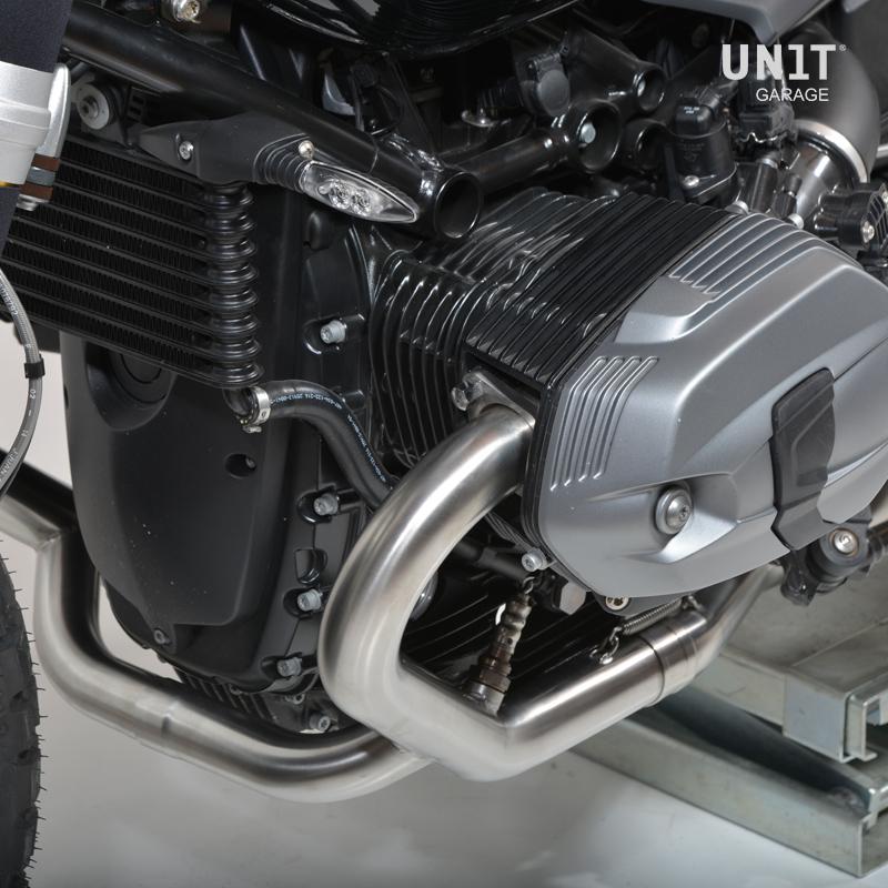 BMW R nineT 1200 Urban G/S (hoher Auspuff) [2017-2023] - Edelstahl-Abgaskrümmer ohne Katalysator (EURO 3, EURO 4)