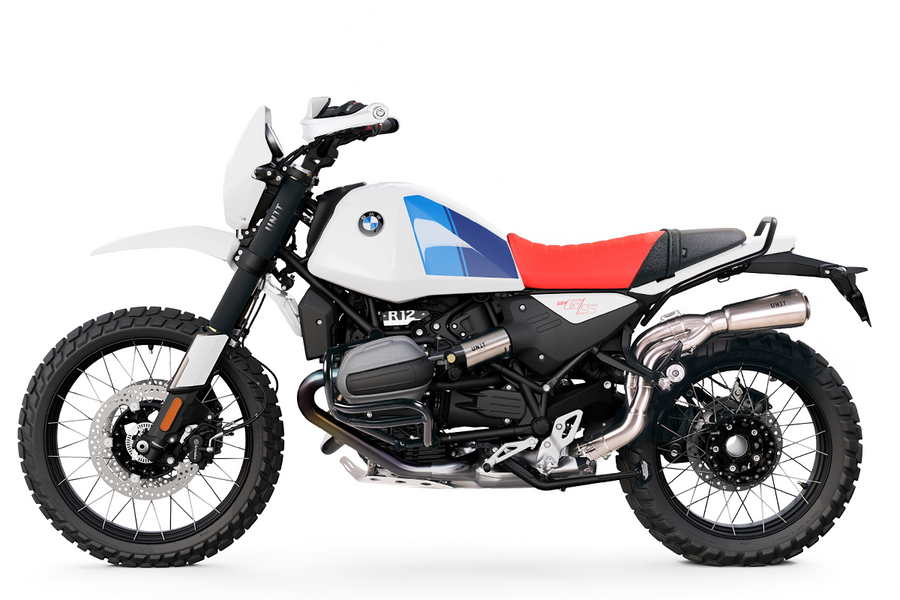 BMW R 12 G/S [2025-2026] - Original zweifarbiger Rallye-Sitzbankbezug für BMW R12 G/S