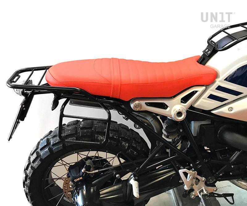 BMW R nineT 1200 Urban G/S (hoher Auspuff) [2017-2023] - Orange Satteldecke aus Sky (langer Sattel)