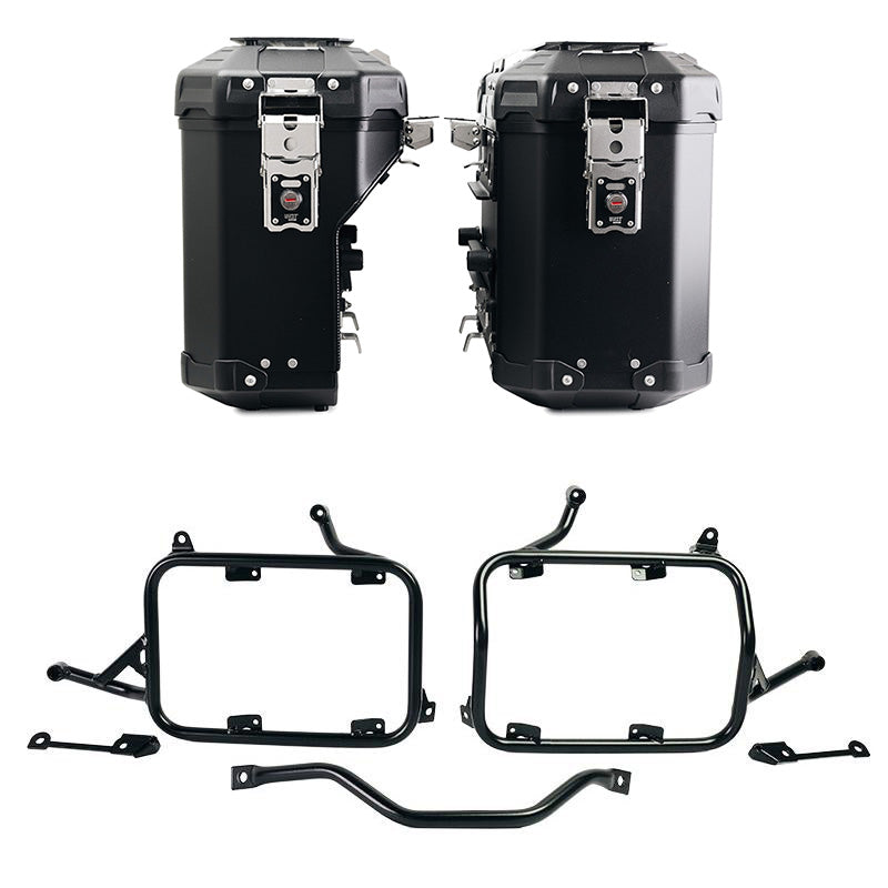 BMW R 1300 GS [2024–2026] - Atlas Aluminium-Taschenpaar 39L + 32L + Aluminium-Satteltaschenrahmen