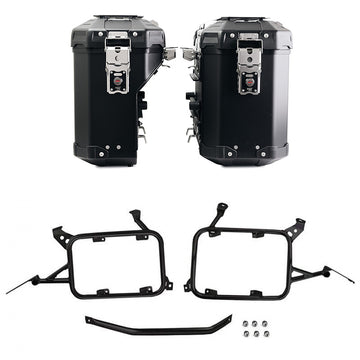 BMW R 1250 GS LC Rad [2019-2023] - Atlas Aluminium-Taschenpaar 39L + 32L + Taschenrahmen Aluminium R1200GS LC - R1250GS & ADV