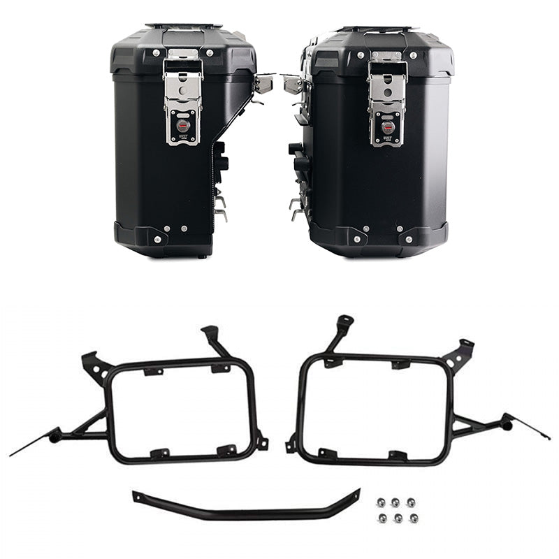 BMW R 1200 GS ADV LC [2014-2018] - Atlas Aluminium-Taschenpaar 39L + 32L + Taschenrahmen Aluminium R1200GS LC - R1250GS & ADV