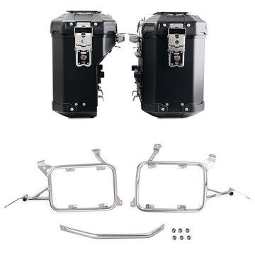 BMW R 1200 GS LC wheel [2013-2019] - Atlas aluminum bag pair 39L + 32L + bag frame aluminum R1200GS LC - R1250GS & ADV