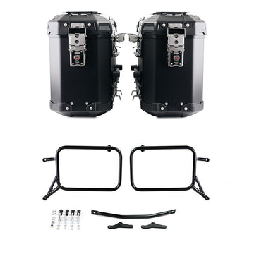 BMW R 1150 GS Adventure [2002-2006] - Atlas aluminum bag pair 39L + 39L with bag frame