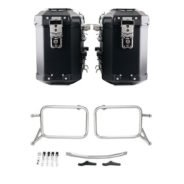BMW R 1150 GS Adventure [2002-2006] - Atlas aluminum bag pair 39L + 39L with bag frame