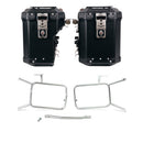 BMW R nineT 1200 Racer [2017-2020] - Atlas Aluminium-Seitenkoffer-Set 48L+41L + Rahmen für Taschen aus Aluminium Atlas