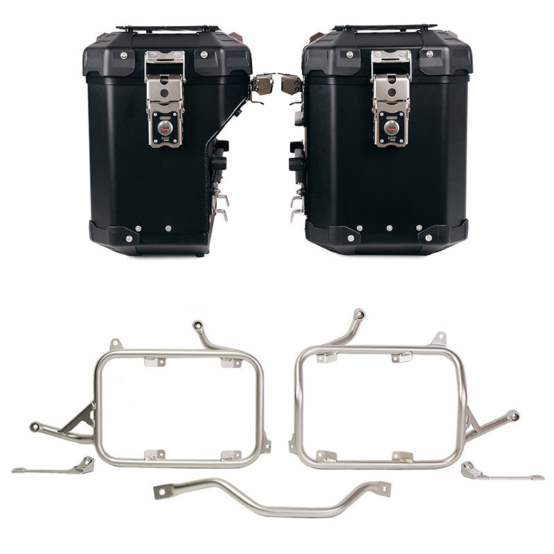 BMW R 1300 GS [2024–2026] - Atlas Aluminium-Seitenkoffer-Set 48L + 41L + Aluminium-Satteltaschenrahmen