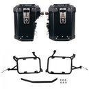 BMW R 1200 GS LC wheel [2013-2019] - Atlas aluminum side case set 48L + 41L + aluminum bag frame R1200GS LC - R1250GS & ADV