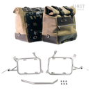 BMW R 1200 GS LC [2013-2018] - Paar Cult-Seitentaschen Spaltleder 40–50L + Alu-Platte + Taschenrahmen Alu R1200GS LC - R1250GS & ADV