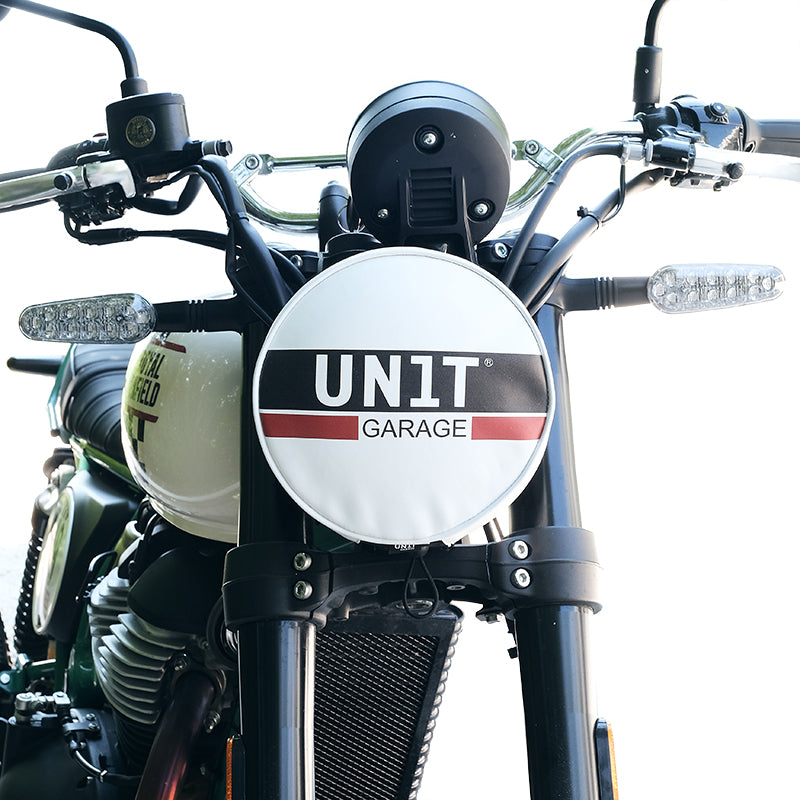 BMW R 12 [2024-2026] - Leather headlight cover with logo