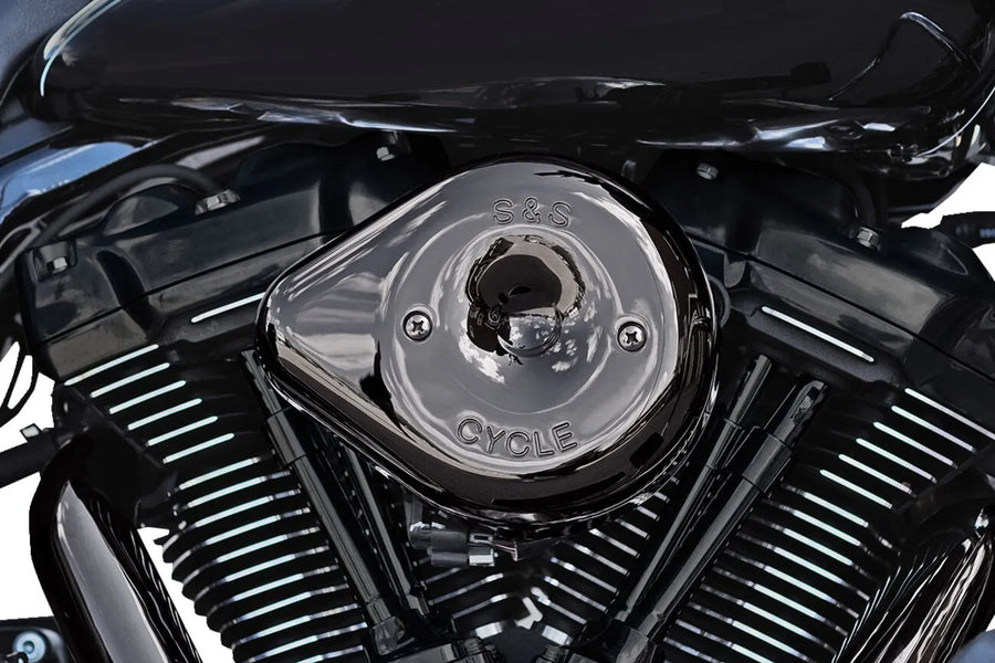 Harley-Davidson FLHFB 1868 Electra Glide Highway King 114 [2023] - Stealth Teardrop Luftfilterabdeckung – Design: Teardrop – Bild 1
