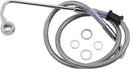 harley davidson fxsb [DRAG SPECIALTIES] - Stainless steel brake line kit-2