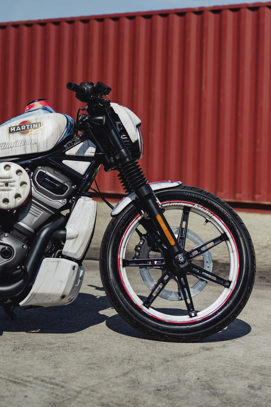 harley davidson nightster 975 special [CULT WERK] – front wheel mudguard old school