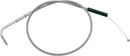 Harley Davidson FXSTS [MOTION PRO] - Armor Coat Stainless Steel Throttle/Idle Cable-1