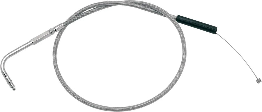 Harley Davidson FXSTS [MOTION PRO] - Armor Coat Stainless Steel Throttle/Idle Cable
