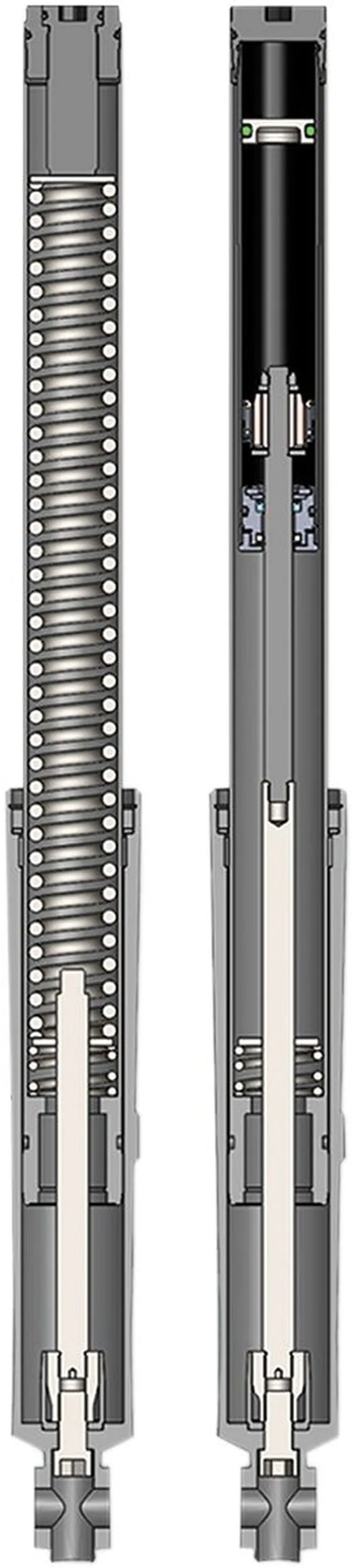 Harley Davidson Flhtk [PROGRESSIVE SUSPENSION] – Monotube Cartridge Gabel-Kit