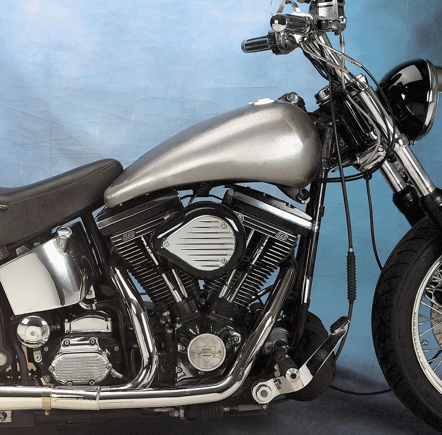 harley davidson flstc [DRAG SPECIALTIES] – 2" extended, two-piece flatside tank set