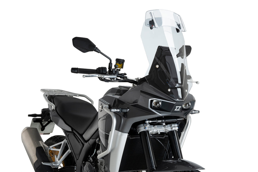 KOVE 800X PRO [2024] – touring screen with spoiler screen – transparent