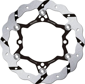 Sherco 2.5 250 I Enduro [2005-2006] - floating wave brake disc, grooved – picture 1