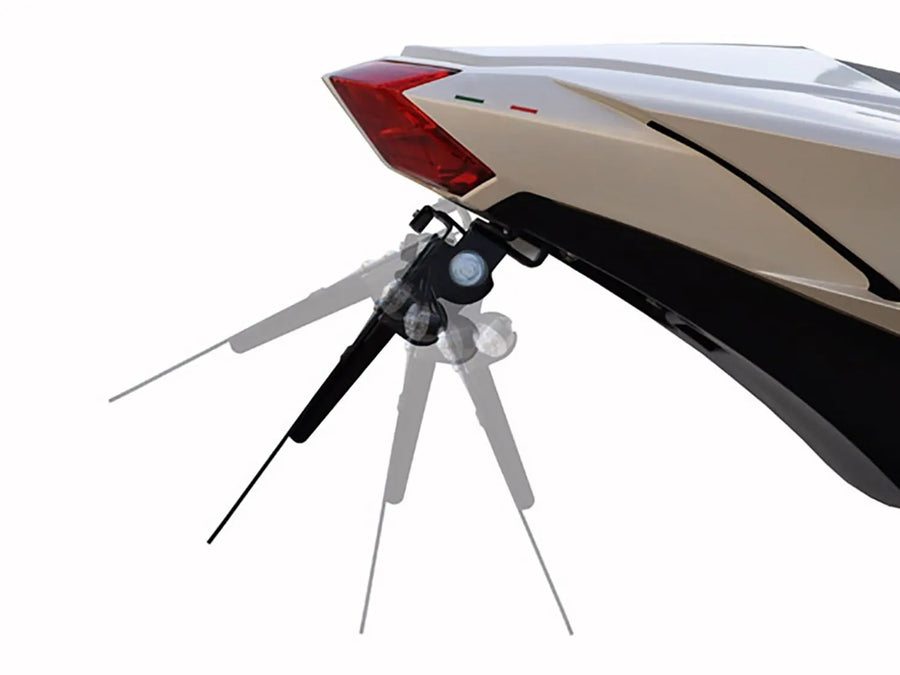 ducati multistrada v4 [ZIEGER] – X-Line license plate holder type E