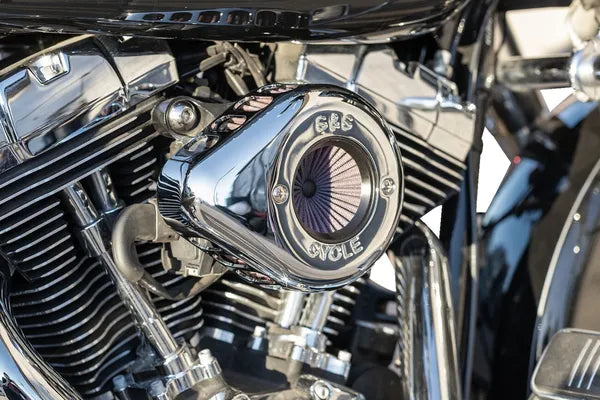 Harley-Davidson FXDBC 1690 Dyna Street Bob Limited [2016] - Air Stinger Stealth Luftfiltersatz – Oberfläche: Silber – Bild 10