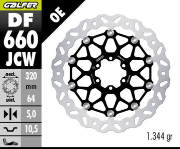 Bimota SB5 1135 [1985-1986] - BRAKE DISC FLOATECH WAVE – picture 2