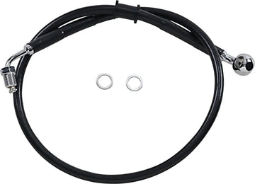 harley davidson flfb [DRAG SPECIALTIES] – Extended stainless steel brake line