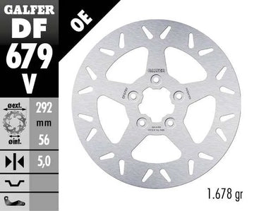 Harley-Davidson FXEF 1340 Fat Bob [1986] - brake disc fixed round - picture 2
