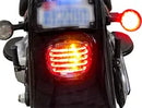 Harley Davidson Flhtcu [CUSTOM DYNAMICS] – ProBEAM® Integrierte flache LED-Rückleuchten mit Zusatz-Blinkern