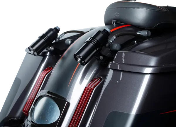 Harley-Davidson FLTRXSTSE 1977 Road Glide ST CVO 121 [2025] - REVO ARC Billet Remote Reservoir Außenhalterungen – Bild 5