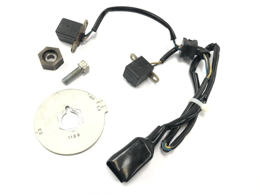 Kawasaki GPZ 1000 RX [1987] - Ignition pulse generator pickup sensor plate sensor wiring harness