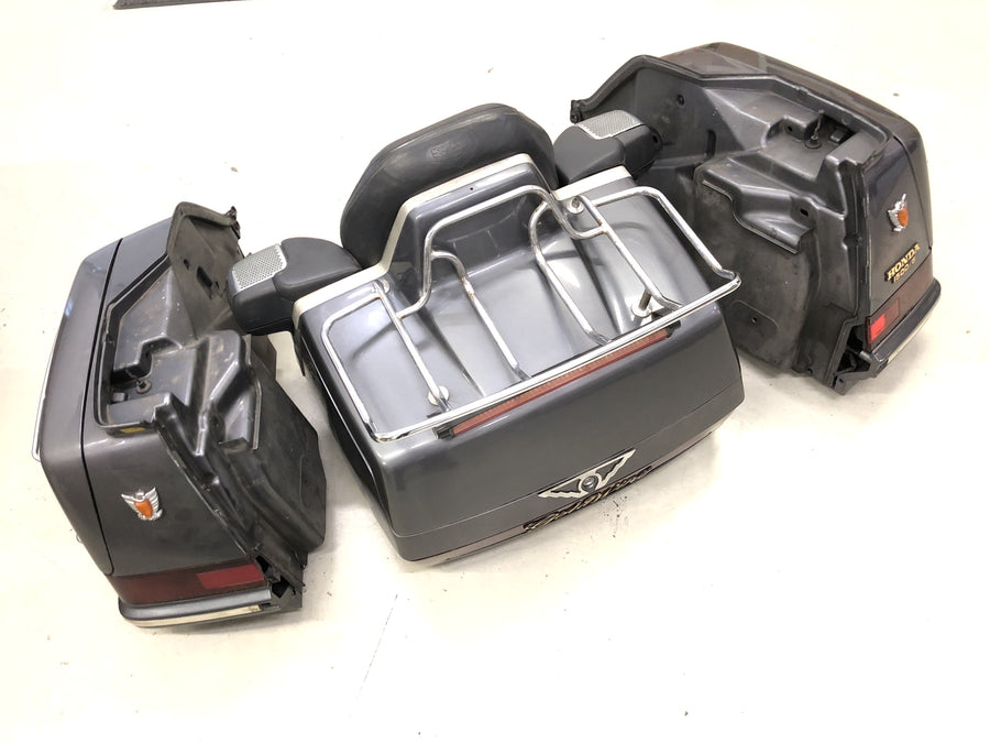 Honda GL 1500 Goldwing SC22 [1987] - Suitcase set with top case luggage rack suitcase box set
