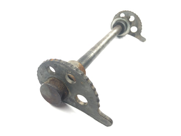 Yamaha DT 175 2K4 [1982] - Rear axle with chain tensioner through axle axle - 0