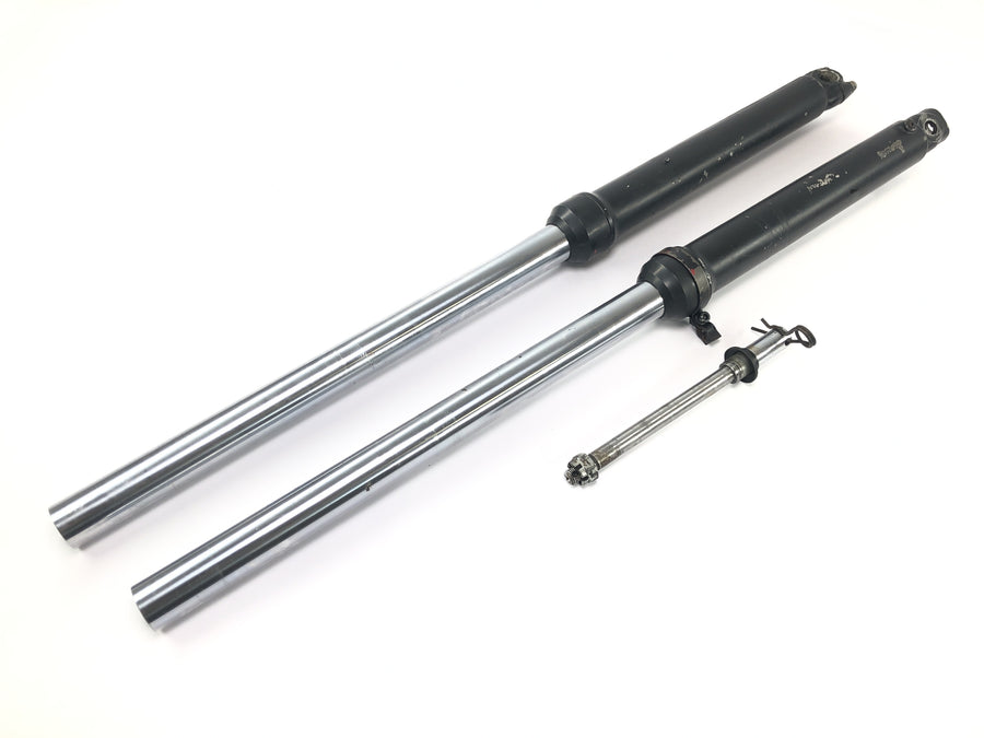 Yamaha XT 500 1U6 [1981] - Fork telescopic fork front fork with axle