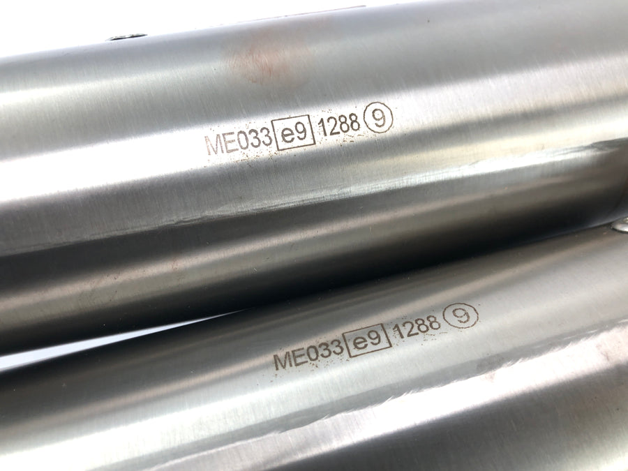 Moto Guzzi V11 Sport [1999] - Silencer stainless steel rear silencer exhaust mufflers MIVV