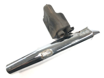 Suzuki Intruder VL 1500 AL [2000] - Exhaust silencer rear silencer chrome cylinder front - 0