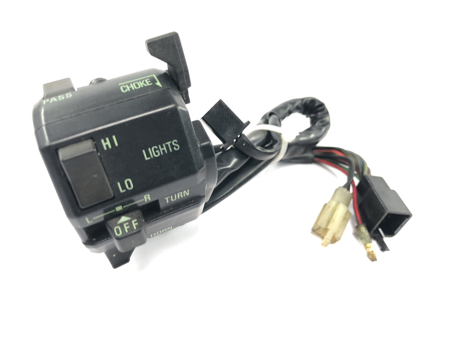 Kawasaki ZXR 400 ZX400L [1992] - Handlebar fitting left switch unit light indicator