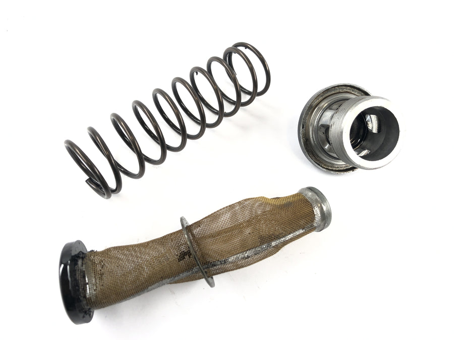 Kawasaki VN 1600 Mean Streak VNT60B [2005] - Oil strainer with cover and spring