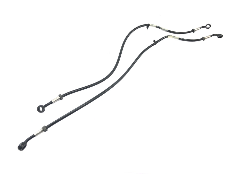 Honda CBR 1000 RR SC57 [2006] - brake line steel braided brake hose set front with ABE