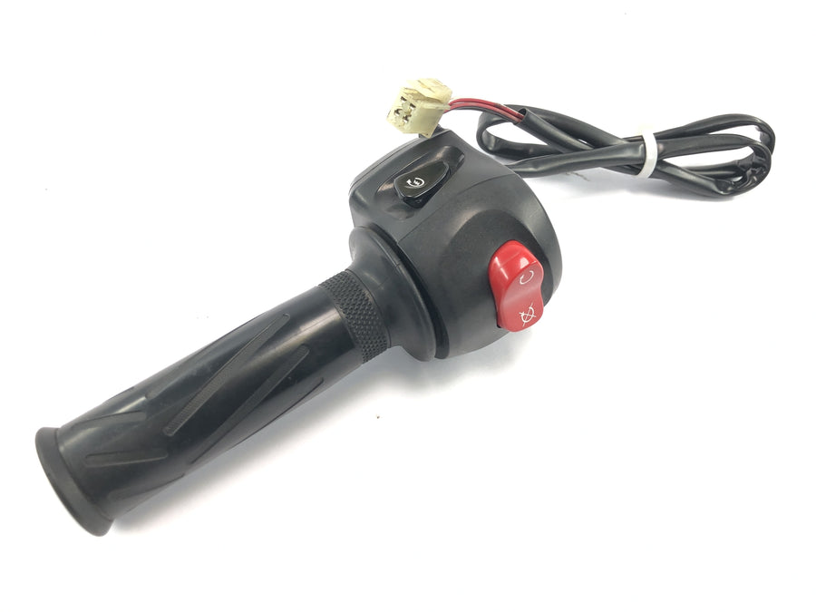 Yamaha MT 03 RM02 [2007] - Throttle grip throttle twist grip right switch housing killswitch