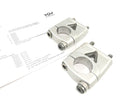 Ducati Monster S4R M4 [2004] - handlebar clamp handlebar bracket handlebar holder riser pair-1
