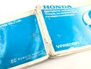 Honda VFR 800 FI RC46 [1999] - Owner's Manual Driver's Manual Owners Manual-3