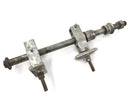Honda CB 750 RC42 [1996] - rear axle with chain tensioner set-1