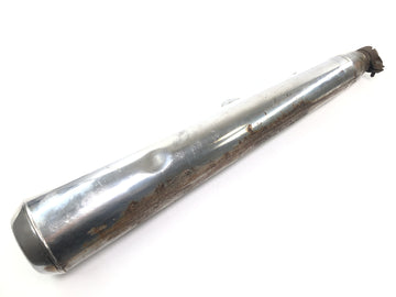 Kawasaki Z 1100 KZT10A [1984] - exhaust silencer rash rash chrome on the right