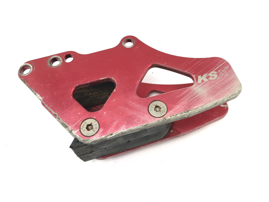 Honda CRF 450 R [2007] - Ritzelabdeckung mit Kettenschutz Kettenführung Kettenleiter
