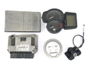BMW R 1200 R [2007] - Case set with lock set speedometer CDI fork bridge above ABE for handlebar riser-2