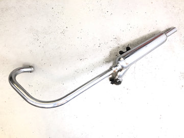 Kawasaki W 650 EJ650A [1999] - Auspuffanlage links Auspuffkrümmer Endtopf Schalldämpfer