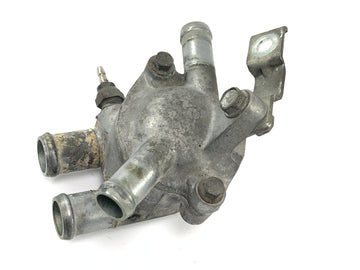 Honda XRV 750 Africa Twin RD04 [1992] - Coolant thermostat Coolant thermostat housing Coolant distributor Water distributor